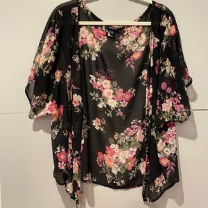 Floral kimono